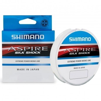 Леска плетёная SHIMANO ASPIRE SILK SHOCK 150м прозрачная 0,10мм 1,2кг