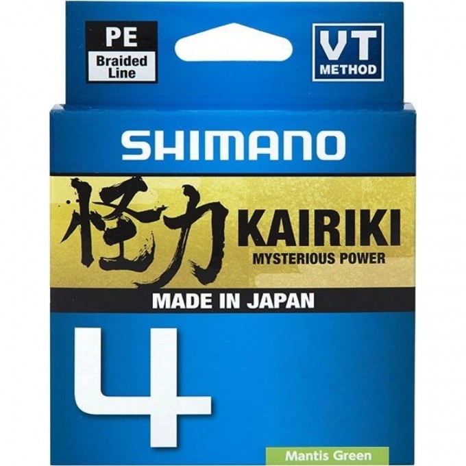 Леска плетёная SHIMANO KAIRIKI 4 PE 150 м разноцветная 0.06 мм 4.4 кг LDM54TE0606015M Леска плетёная SHIMANO KAIRIKI 4 PE 150 м разноцветная 0.06 мм 4.4 кг LDM54TE0606015M