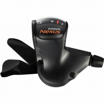 Шифтер SHIMANO NEXUS, 7S50, 7 скоростей, черный, оплетка 2100мм, трос 2280 мм, для CJ-NX10