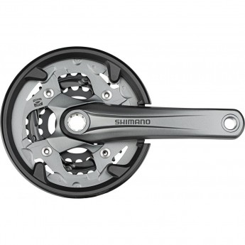 Система SHIMANO ALIVIO, M4000, 9 скоростей, 175 мм, OCTALINK, 40/30/22T с защитой