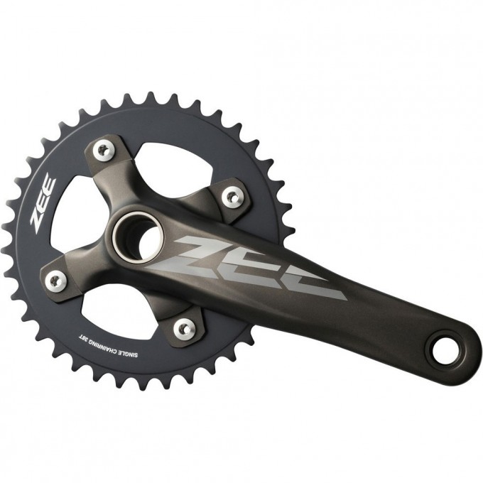 Система SHIMANO ZEE, M640, 165мм, 36T с кареткой EFCM640AA6X Система SHIMANO ZEE, M640, 165мм, 36T с кареткой EFCM640AA6X