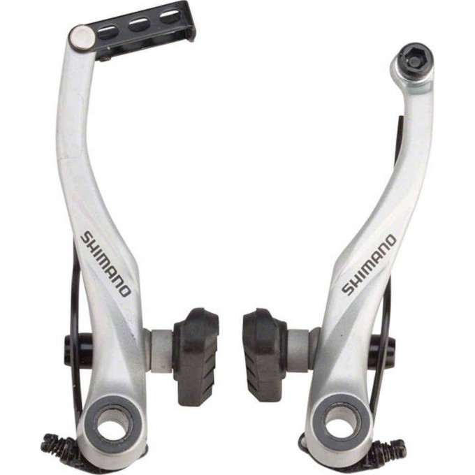 Тормоз v-br SHIMANO ALIVIO, T4000, задние, колодки S65T, черный EBRT4000RX43SLP Тормоз v-br SHIMANO ALIVIO, T4000, задние, колодки S65T, черный EBRT4000RX43SLP