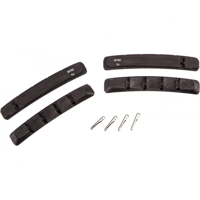 Тормозная колодки SHIMANO для V-BRAKE, M70CT4, картридж Y8A298062 Тормозная колодки SHIMANO для V-BRAKE, M70CT4, картридж Y8A298062