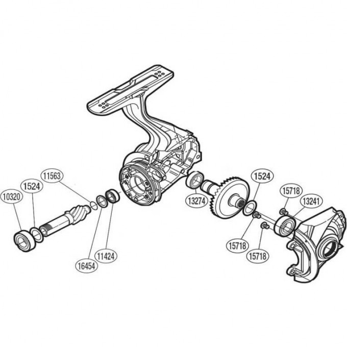 Запчасть для катушки SHIMANO BEARING SET набор подшипников PK0339 Запчасть для катушки SHIMANO BEARING SET набор подшипников PK0339