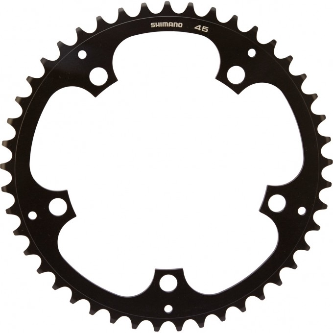 Звезда передняя SHIMANO, для FC-RS400, 34T-NA, черная, для 50-34T Y1VM34000